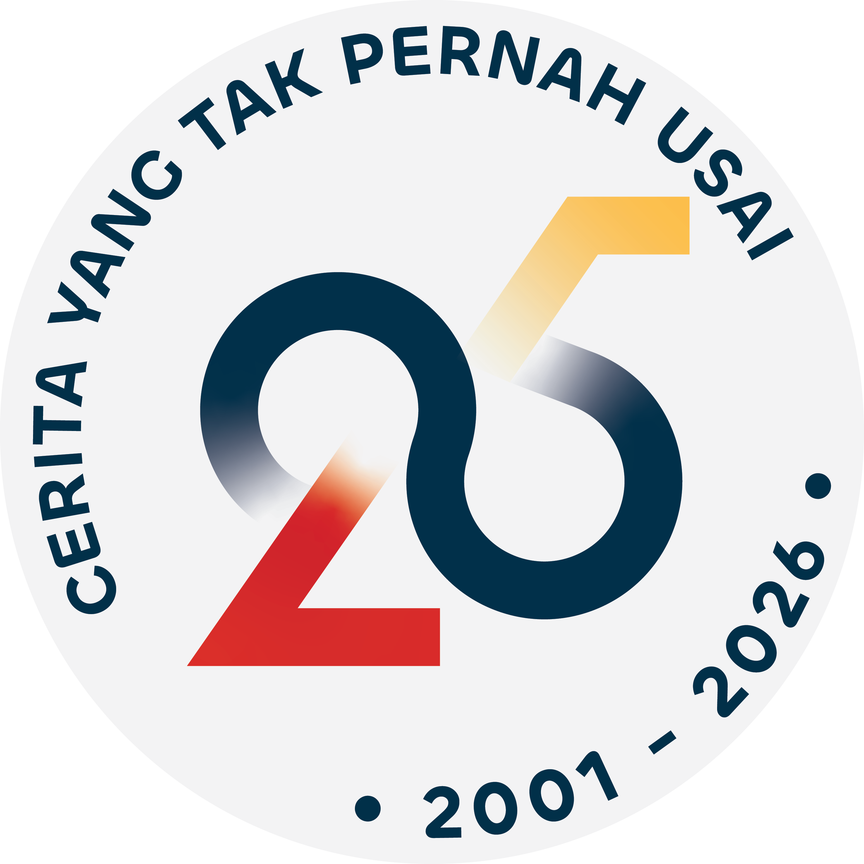 Logo Reuni Perak 25 Tahun SMANSA 2001
